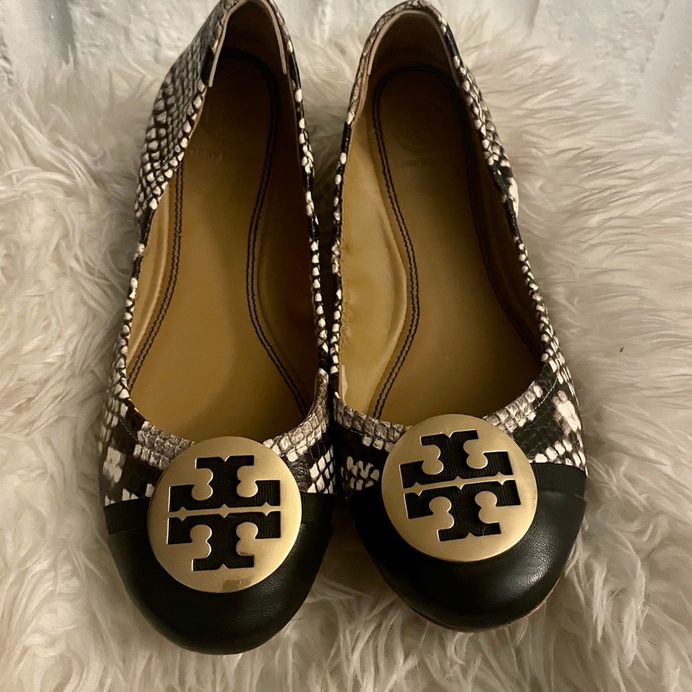 Tory Burch Minnie Cap-Toe Ballet Flats